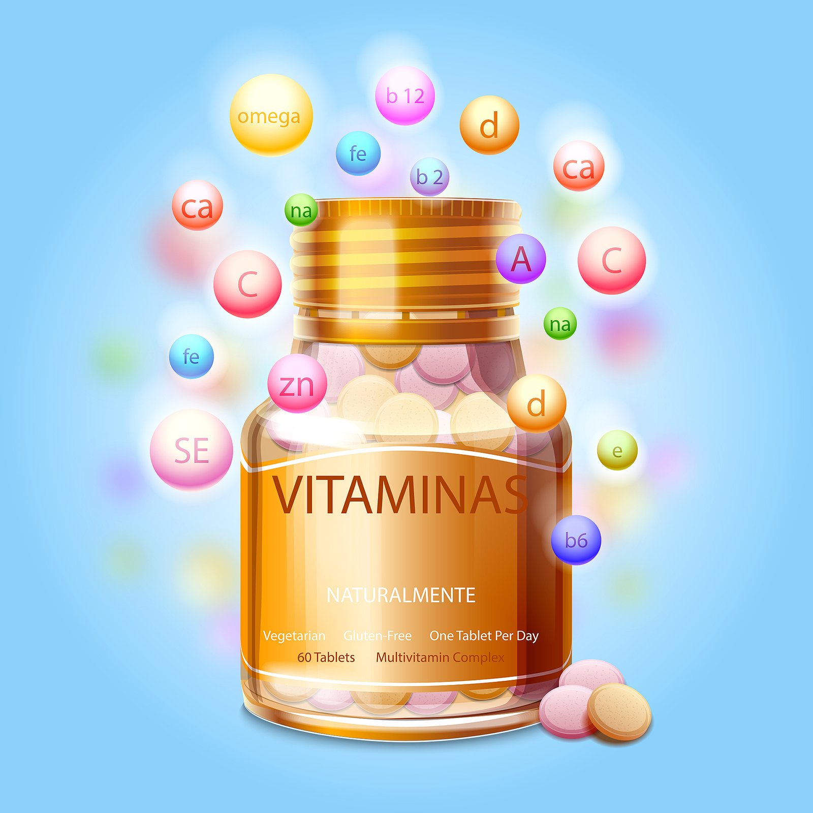 LAS VITAMINAS SON ESENCIALES EN LA LUCHA CONTRA EL COVID-19