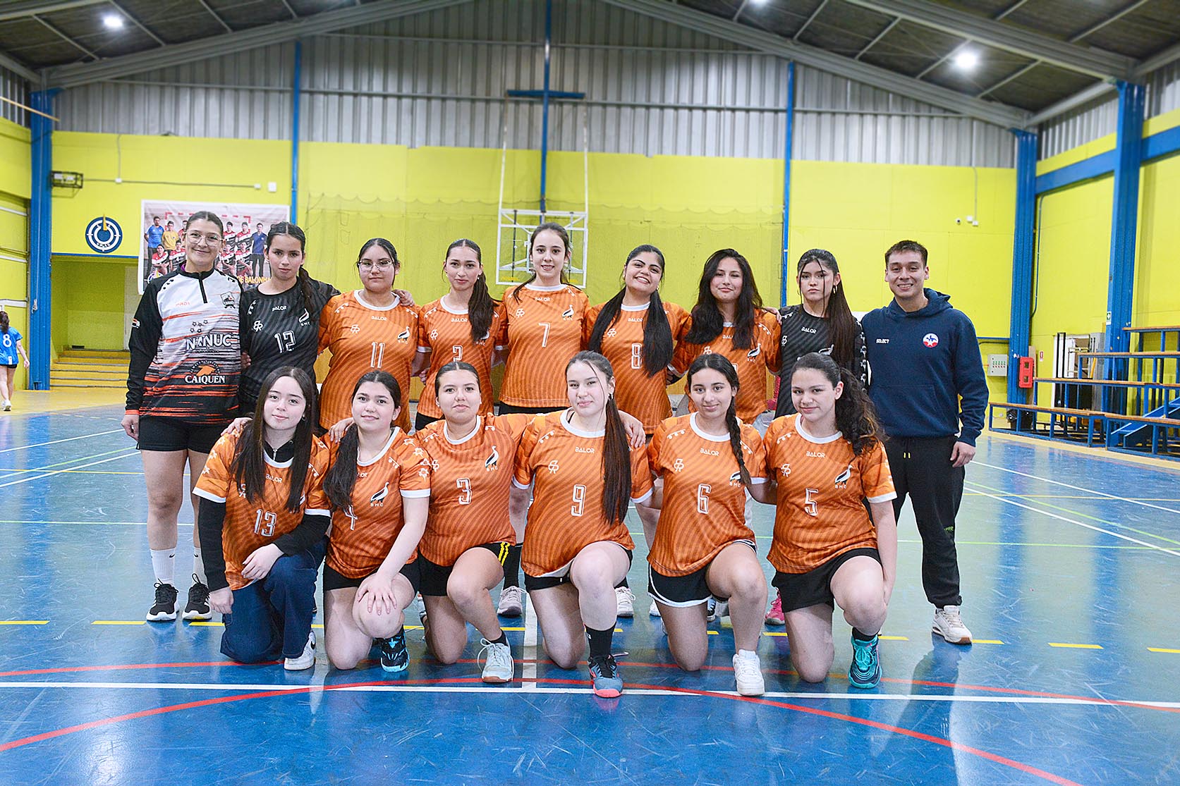 Club Caiquén: formando nuevas promesas femeninas del balonmano 